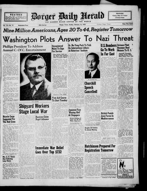 Borger Daily Herald (Borger, Tex.), Vol. 16, No. 73, Ed. 1 Sunday, February 15, 1942