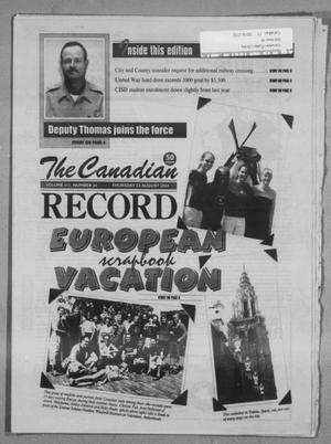 The Canadian Record (Canadian, Tex.), Vol. 111, No. 34, Ed. 1 Thursday, August 23, 2001