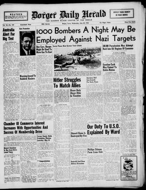 Borger Daily Herald (Borger, Tex.), Vol. 16, No. 154, Ed. 1 Wednesday, May 20, 1942