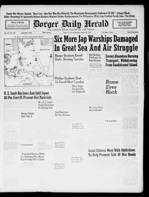 Borger Daily Herald (Borger, Tex.), Vol. 16, No. 238, Ed. 1 Wednesday, August 26, 1942