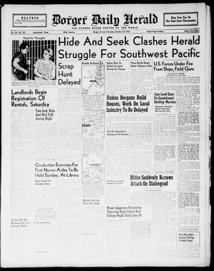 Borger Daily Herald (Borger, Tex.), Vol. 16, No. 282, Ed. 1 Friday, October 16, 1942