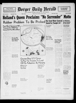 Borger Daily Herald (Borger, Tex.), Vol. 16, No. 221, Ed. 1 Thursday, August 6, 1942