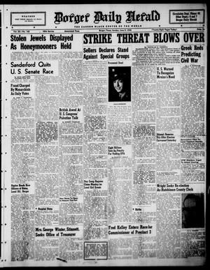 Borger Daily Herald (Borger, Tex.), Vol. 20, No. 168, Ed. 1 Sunday, June 9, 1946