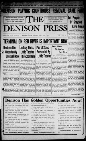 The Denison Press (Denison, Tex.), Vol. 1, No. 38, Ed. 1 Friday, December 4, 1931