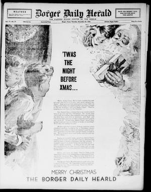 Borger Daily Herald (Borger, Tex.), Vol. 17, No. 27, Ed. 1 Thursday, December 24, 1942