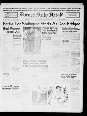 Borger Daily Herald (Borger, Tex.), Vol. 16, No. 236, Ed. 1 Monday, August 24, 1942