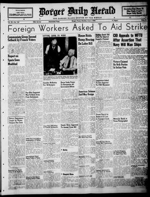 Borger Daily Herald (Borger, Tex.), Vol. 20, No. 163, Ed. 1 Monday, June 3, 1946