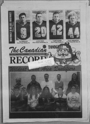 The Canadian Record (Canadian, Tex.), Vol. 111, No. 49, Ed. 1 Thursday, December 6, 2001