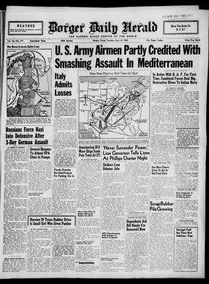 Borger Daily Herald (Borger, Tex.), Vol. 16, No. 177, Ed. 1 Tuesday, June 16, 1942
