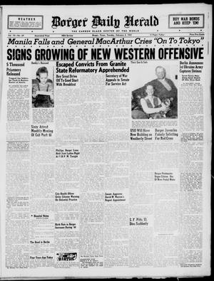 Borger Daily Herald (Borger, Tex.), Vol. 19, No. 64, Ed. 1 Tuesday, February 6, 1945