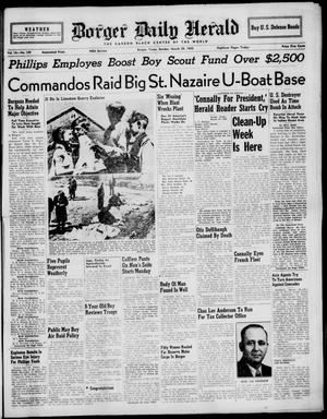 Borger Daily Herald (Borger, Tex.), Vol. 16, No. 109, Ed. 1 Sunday, March 29, 1942