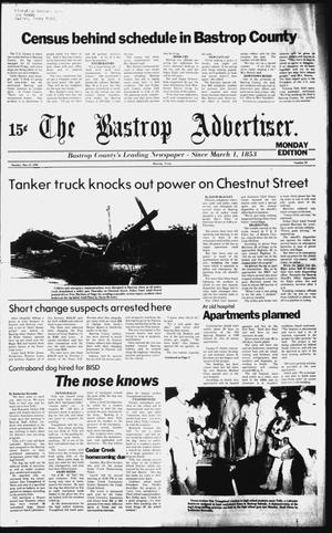 Primary view of object titled 'The Bastrop Advertiser (Bastrop, Tex.), No. 23, Ed. 1 Monday, May 19, 1980'.