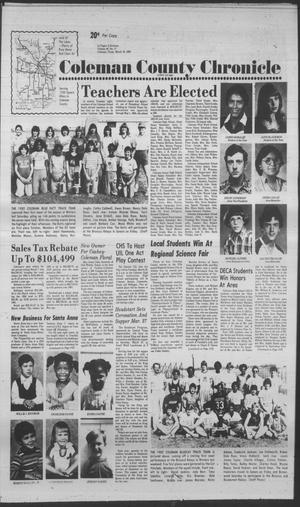 Coleman County Chronicle (Coleman, Tex.), Vol. 49, No. 17, Ed. 1 Thursday, March 18, 1982