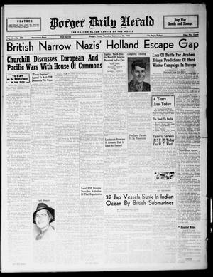Borger Daily Herald (Borger, Tex.), Vol. 18, No. 266, Ed. 1 Thursday, September 28, 1944
