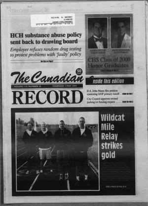 The Canadian Record (Canadian, Tex.), Vol. 110, No. 18, Ed. 1 Thursday, May 4, 2000