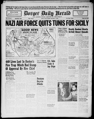 Borger Daily Herald (Borger, Tex.), Vol. 17, No. 7, Ed. 1 Tuesday, December 1, 1942