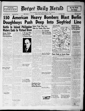 Borger Daily Herald (Borger, Tex.), Vol. 19, No. 10, Ed. 1 Tuesday, December 5, 1944