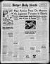 Thumbnail image of item number 1 in: 'Borger Daily Herald (Borger, Tex.), Vol. 15, No. 284, Ed. 1 Monday, October 20, 1941'.