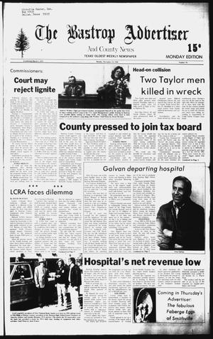 The Bastrop Advertiser and County News (Bastrop, Tex.), No. 76, Ed. 1 Monday, November 24, 1980