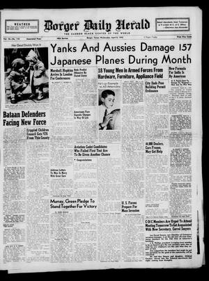 Borger Daily Herald (Borger, Tex.), Vol. 16, No. 118, Ed. 1 Wednesday, April 8, 1942