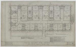 Gilbert Building, Sweetwater, Texas: Second Floor Plan