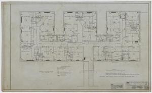 Primary view of object titled 'Gilbert Building Addition, Sweetwater, Texas: Third Floor Plan'.