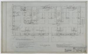 Primary view of object titled 'Gilbert Building Addition, Sweetwater, Texas: Second Floor Plan'.
