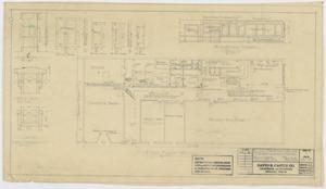 Primary view of object titled 'Paramount Hotel Remodel, Ranger, Texas: First Floor Plan'.
