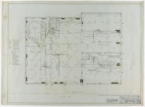 Primary view of object titled 'Frank Roberts' Hotel, San Angelo, Texas: First Floor Plan'.