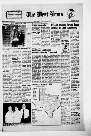 The West News (West, Tex.), Vol. 86, No. 29, Ed. 1 Thursday, July 22, 1976