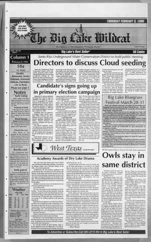 The Big Lake Wildcat (Big Lake, Tex.), Vol. SEVENTY FIRST YEAR, No. 6, Ed. 1 Thursday, February 8, 1996