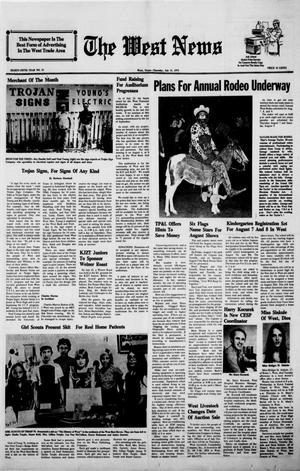 The West News (West, Tex.), Vol. 85, No. 31, Ed. 1 Thursday, July 31, 1975