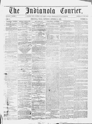 The Indianola Courier. (Indianola, Tex.), Vol. 2, No. 24, Ed. 1 Saturday, October 15, 1859