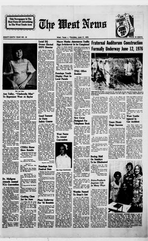 The West News (West, Tex.), Vol. 86, No. 24, Ed. 1 Thursday, June 17, 1976
