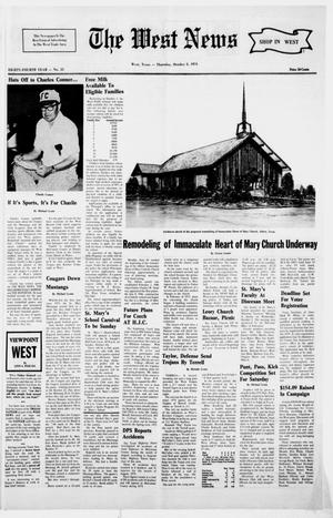 The West News (West, Tex.), Vol. 84, No. 25, Ed. 1 Thursday, October 3, 1974
