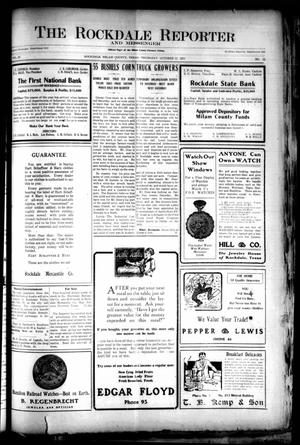 The Rockdale Reporter and Messenger (Rockdale, Tex.), Vol. 38, No. 31, Ed. 1 Thursday, October 12, 1911