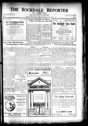 The Rockdale Reporter and Messenger (Rockdale, Tex.), Vol. 44, No. 21, Ed. 1 Thursday, July 27, 1916