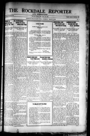 The Rockdale Reporter and Messenger (Rockdale, Tex.), Vol. [48], No. 3, Ed. 1 Thursday, March 18, 1920