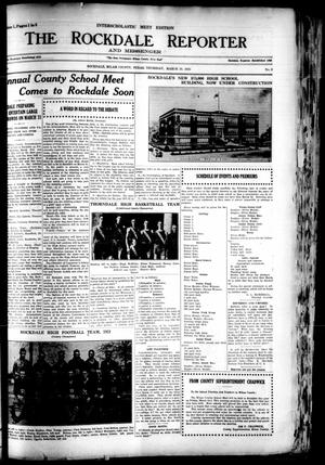 Primary view of object titled 'The Rockdale Reporter and Messenger (Rockdale, Tex.), Vol. [50], No. 3, Ed. 1 Thursday, March 16, 1922'.