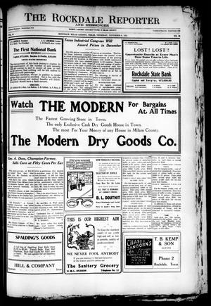 The Rockdale Reporter and Messenger (Rockdale, Tex.), Vol. 40, No. 35, Ed. 1 Thursday, November 6, 1913