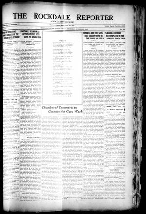 The Rockdale Reporter and Messenger (Rockdale, Tex.), Vol. 50, No. 32, Ed. 1 Thursday, October 5, 1922