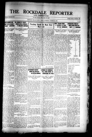 The Rockdale Reporter and Messenger (Rockdale, Tex.), Vol. [48], No. 35, Ed. 1 Thursday, October 28, 1920