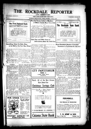 The Rockdale Reporter and Messenger (Rockdale, Tex.), Vol. 42, No. 17, Ed. 1 Thursday, June 29, 1916