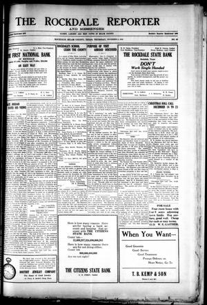 The Rockdale Reporter and Messenger (Rockdale, Tex.), Vol. [46], No. 40, Ed. 1 Thursday, December 5, 1918
