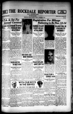 The Rockdale Reporter and Messenger (Rockdale, Tex.), Vol. 70, No. 39, Ed. 1 Thursday, October 29, 1942