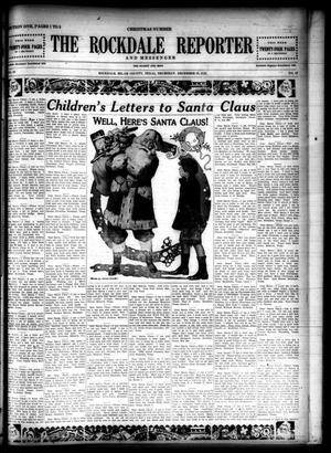 The Rockdale Reporter and Messenger (Rockdale, Tex.), Vol. 56, No. 43, Ed. 1 Thursday, December 13, 1928