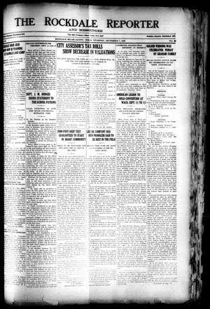 The Rockdale Reporter and Messenger (Rockdale, Tex.), Vol. 50, No. 28, Ed. 1 Thursday, September 7, 1922