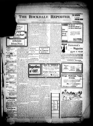 The Rockdale Reporter. (Rockdale, Tex.), Vol. 06, No. 28, Ed. 1 Wednesday, August 2, 1899