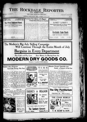 The Rockdale Reporter and Messenger (Rockdale, Tex.), Vol. 40, No. 18, Ed. 1 Thursday, July 10, 1913