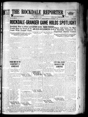 The Rockdale Reporter and Messenger (Rockdale, Tex.), Vol. 61, No. 38, Ed. 1 Thursday, November 2, 1933